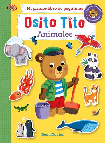 Libro Osito Tito. Mi Primer Libro De Pegatinas. Animales ...