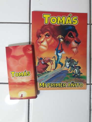 25 Libritos Colorear Y 25 Lapices X6 Rey Leon - Guardia Leon