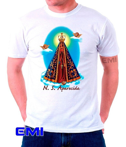 Camisetas Católica Nossa Senhora Aparecida 643