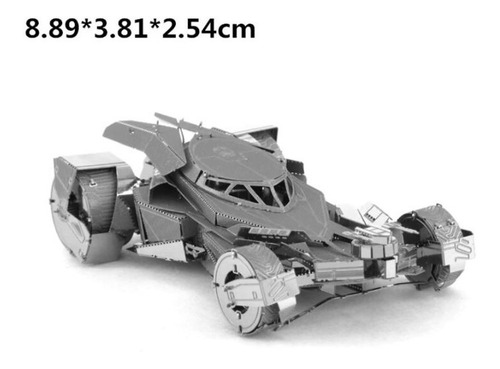 Batman Rompecabezas Metal 3d Kit Batimóviles Y Batiseñal