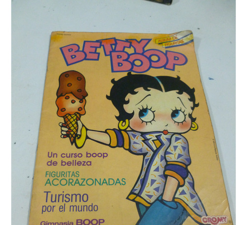 Álbum Figuritas Betty Boop Con 52 Figuritas Usado