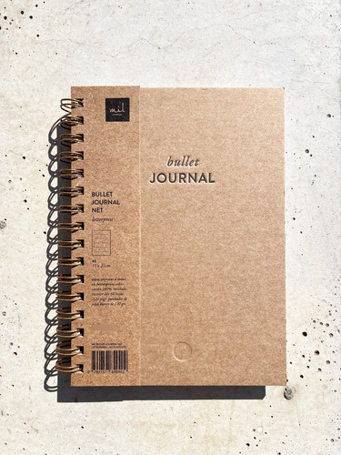 Bullet Journal - Cuaderno A5 Punteado - Mil Letterpress