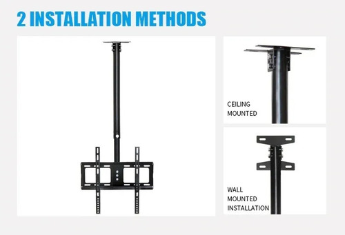 Soporte Tv Led Lcd Techo Pared Ajustable Base 26 A 55