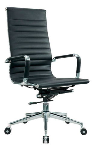 Silla Eames Ejecutiva Ergonómica Eco Cuero Tady Oferta