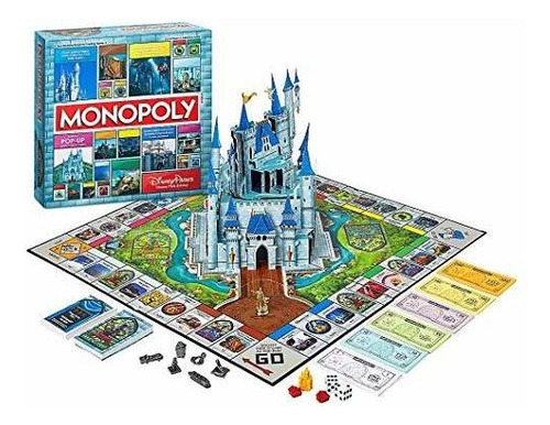 Juego De Monopolio World Theme Park Pop Up Ed