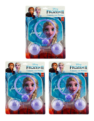 Disney Frozen 2 Elsa Pack 3 Basketball Canasta Pelotas Best