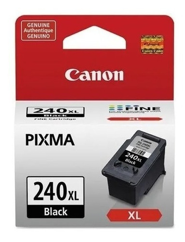 Cartucho De Tinta Negra Canon 240 Xl Original