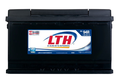 Pila De Carro Lth Modelo L-94r-800. Entrega En Atizapan.