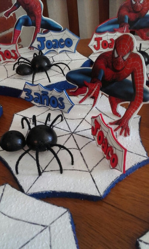 Centro De Mesa Hombre Araña Spiderman