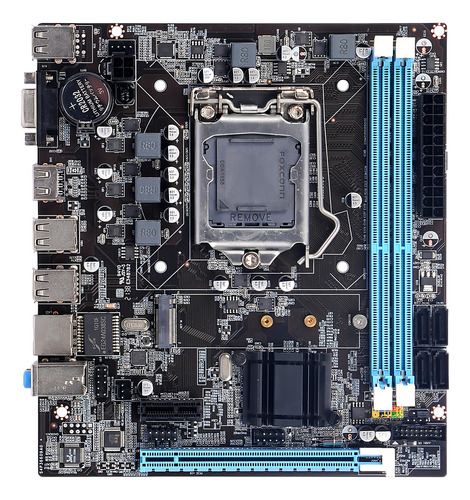 Placa Mãe 1155 H61 Hdmi/vga Ddr3 Bluecase