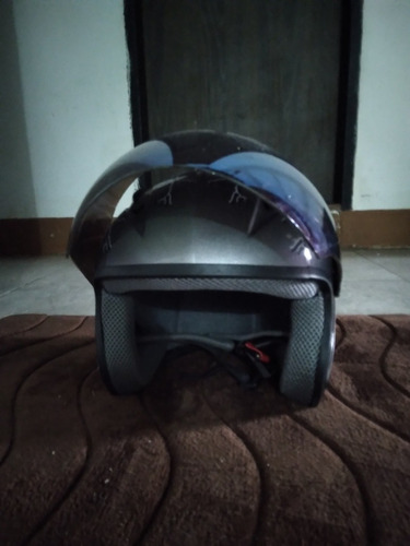 Cascos Para Motorizado Marca Egde 13, Color Gris (Usado)
