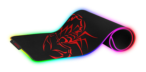 Mouse Pad Gamer Marvo Scorpion Mg010 Grande Xl Con Rgb Luces