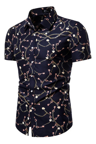 Camisa Floral Manga Corta Gran Oferta Verano 