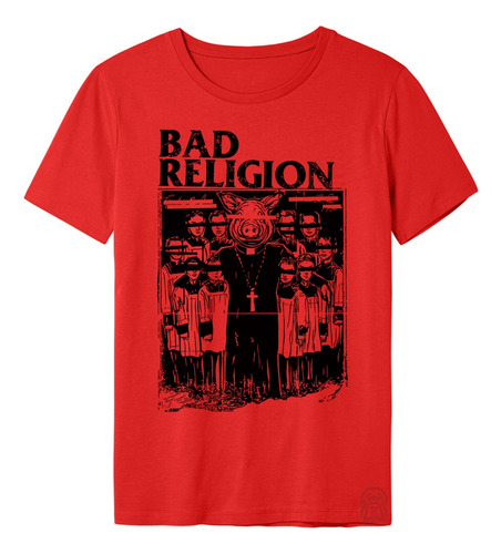 Polo Personalizado Banda Bad Religion Punk Rock 005