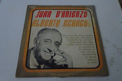 Juan D'arienzo - Canta Alberto Echague  - Vinilo Tango  