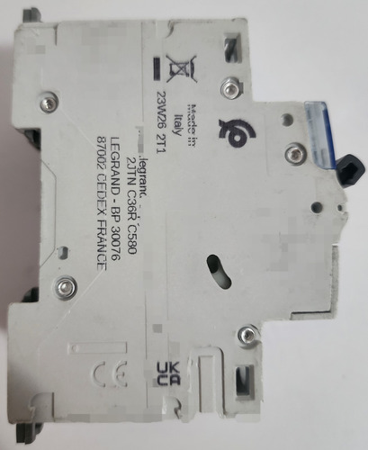 Interruptor Automatico 3p 10a 25ka Curva C 409780 Legrand