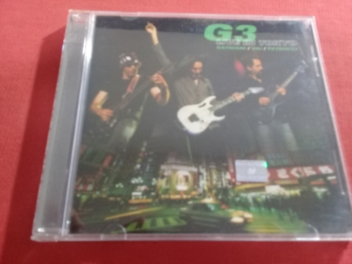 G3 Satriani Vai Petrucci- Live In Tokyo Cd Doble / Arg  B2 