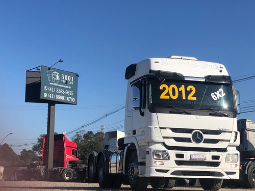 Mercedes Benz Actros 2546 Ano 2012 Trucado