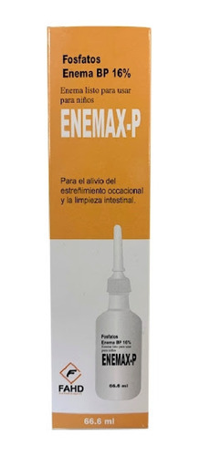 Enema Pediatrico 66ml Original Tienda 