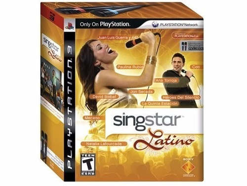 Singstar Latino Ps3 Nuevo Juego + Microfonos