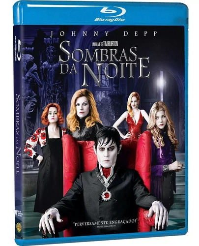 Blu-ray Sombras Da Noite - Johnny Depp - Original & Lacrado