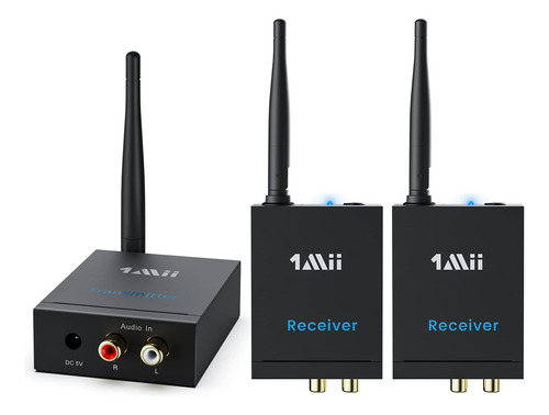 1mii 3 En 1 Transmisor Y Receptor De Audio Inalámbrico De 2,