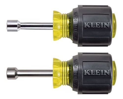 Klein Tools 610 M 1/4 Y 5/16 Punta Magnetica Juego De Desto