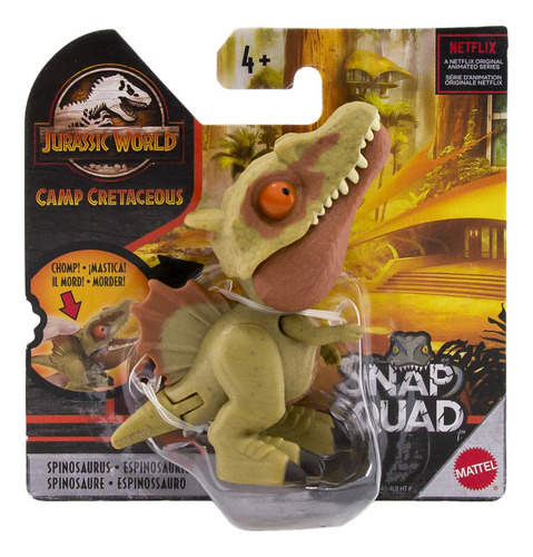 Jurassic World Toys Figura De Spinosaurus Camp Cretácico S.