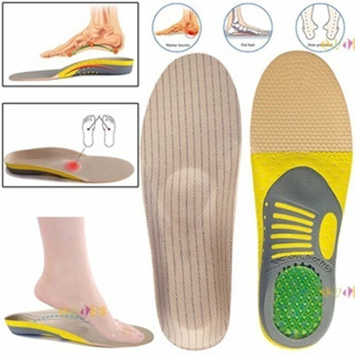 Imagen 1 de 2 de Plantillas Ortopédicas Premium Para Fascitis Plantar -unisex