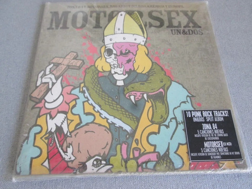 Cd Zona 84 Y Motorsex Un&dos Punk Nuevo L59 