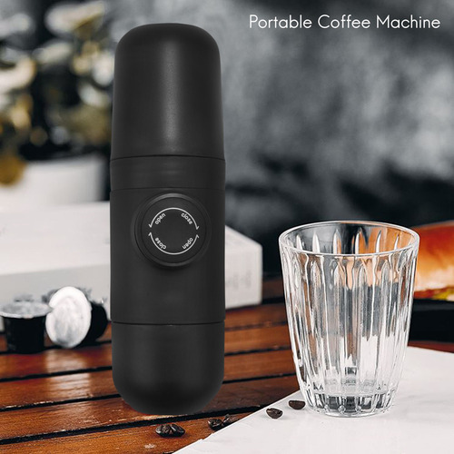 Máquina De Café Espresso Portátil Manual, Mini Cafetera Para