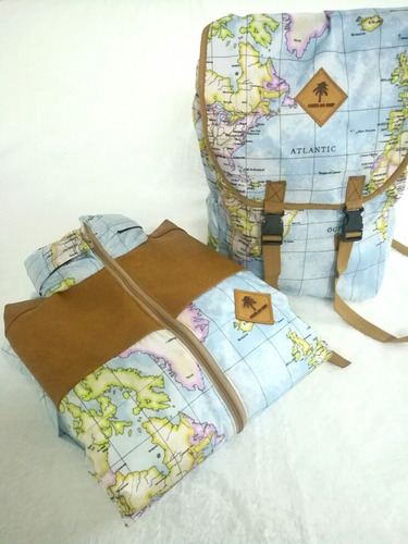 Combo Mochila + Campera