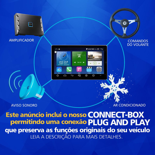 Kit Multimidia Android 9p Ranger 17 18 19-21 Carplay+ Canbus