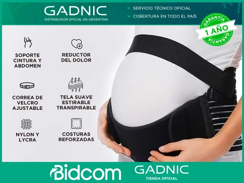 Faja Maternal Embarazo Pre Parto Adaptable Soporte Abdominal