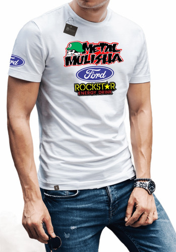 Polera Ford Metal Mulisha Rockstar 