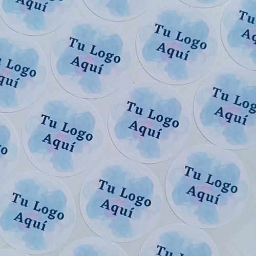 100 Stickers Autoadhesivos Personalizados 6 Cm