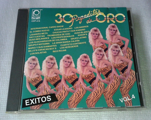 30 Pegaditas De Oro Vol 4. Cd Unica Ed 1993 Peerless 