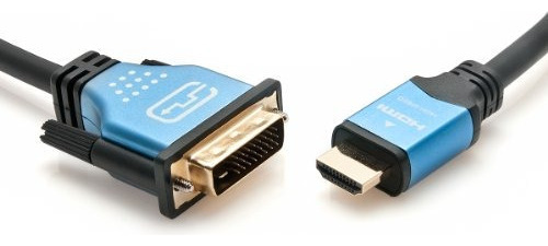 Cable Adaptador Bluerigger High Speed Rrhdmi To Dvi (6.6 Pie