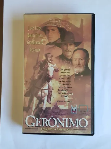 comprar Vhs Gerônimo: Uma Lenda Americana, Jason Patric Gene Hackman