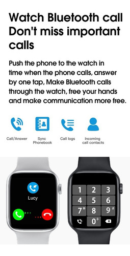 Imagen 3 de 10 de Smartwatch W26 Serie 6 Año 2021