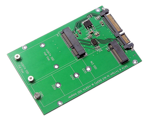 2.5 Pulgadas M.2 Ngff / Msata A Sata3.0 Adapte La Tarjeta