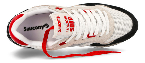 Zapatilla Saucony Shadow 5000 Hombre White/black/red