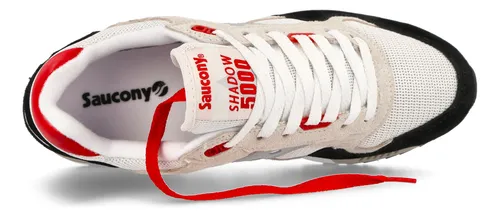 Zapatilla Saucony Shadow 5000 Hombre White/black/red