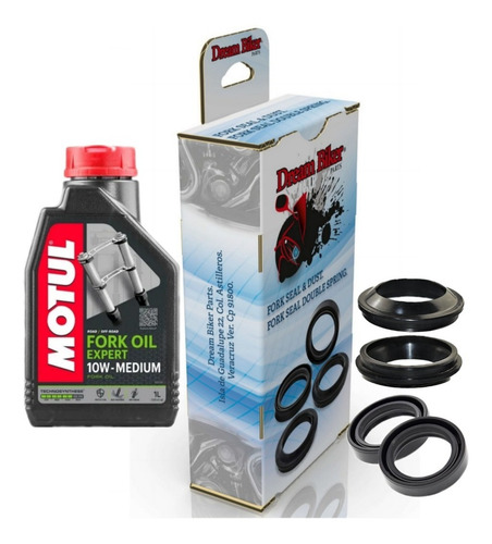 Retenes Honda Shadow 750 Ca 2008 2009 + Motul Db117