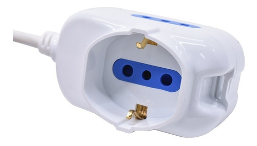 Imagen 4 de 9 de Alargue 1 Schuko 2 Modu Late 5m Led Life 203074-5m