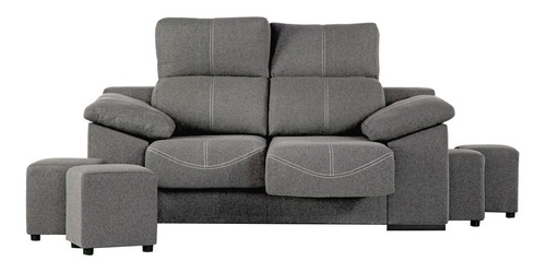 Sofa Sillon Tres 3 Cuerpos Tela Full Confort La Valenziana