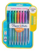 Comprar Boligrafo Paper Mate Inkjoy Retractil X 8