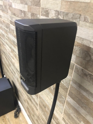 Subwoofer Activo Sony Sa-wms315 + 5 Parlantes + Soportes Gris (Usado)