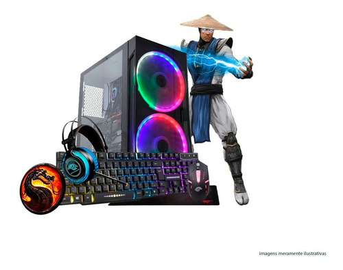 Pc Gamer Core I5 Turbo 3,4ghz 8gb Hd1tb Gt710 2gb Kit Gamer