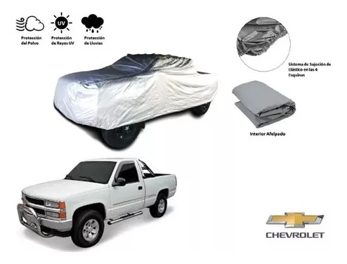 Lona Gruesa Cubre Camioneta Pickup Chevrolet Silverado 04